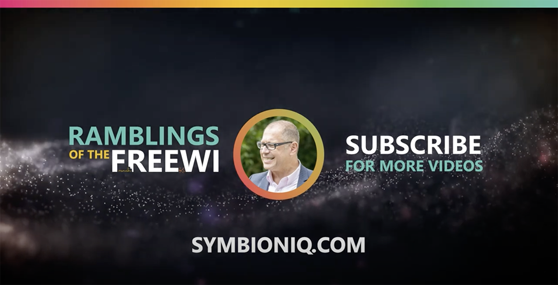 Ramblings of the FreeWi podcast hosted by Jean-Philippe Diel, SymbionIQ Labs Founder.