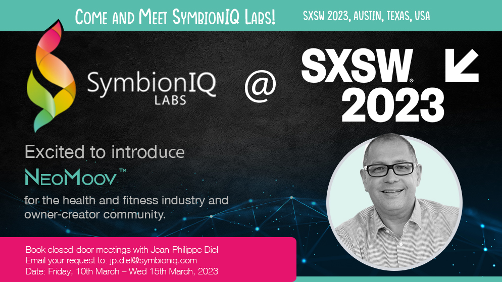 SymbionIQ Labs founder Jean-Philippe Diel attends SXSW 2023